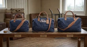 Comparison of different sizes of the best lightweight holdall range from compact 30 litre to spacious 50 litre